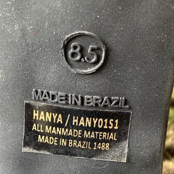 STEVE MADDEN Hanya Nude Block Heeled Strappy Sandals Size 8.5 EUC - Picture 5 of 6